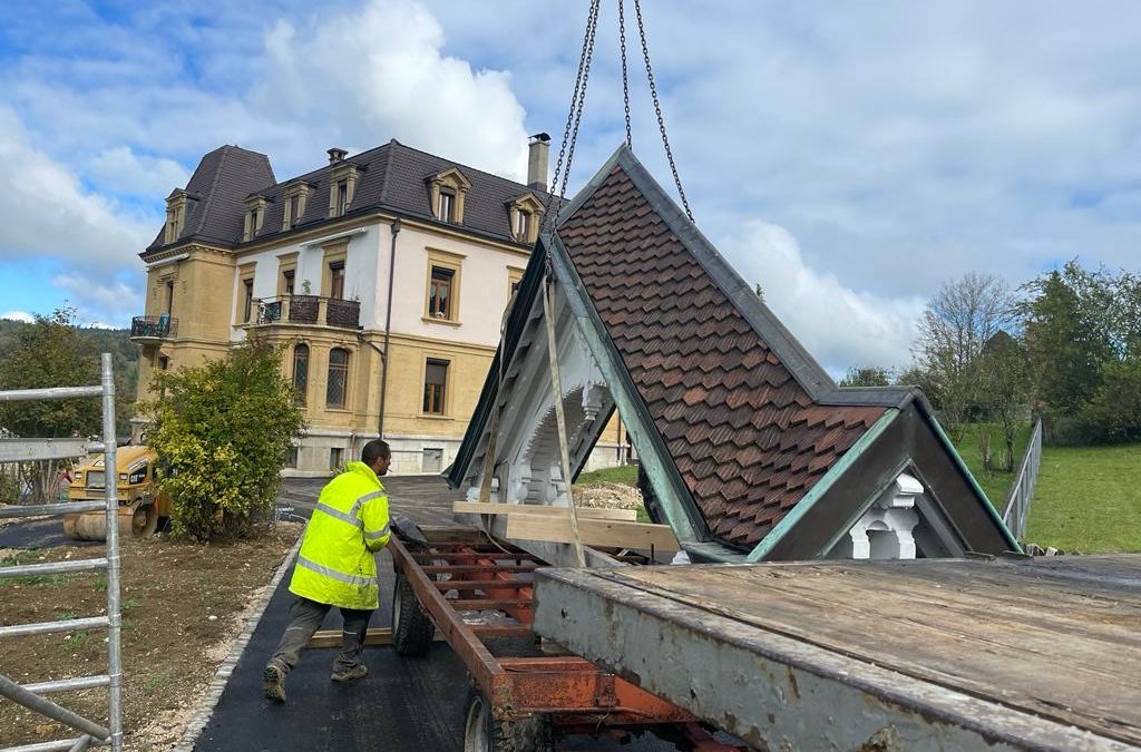 Diverses photos de travaux spéciaux