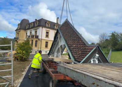 Diverses photos de travaux spéciaux