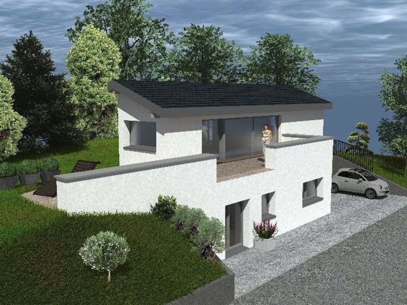 Villa sur plans à Chézard